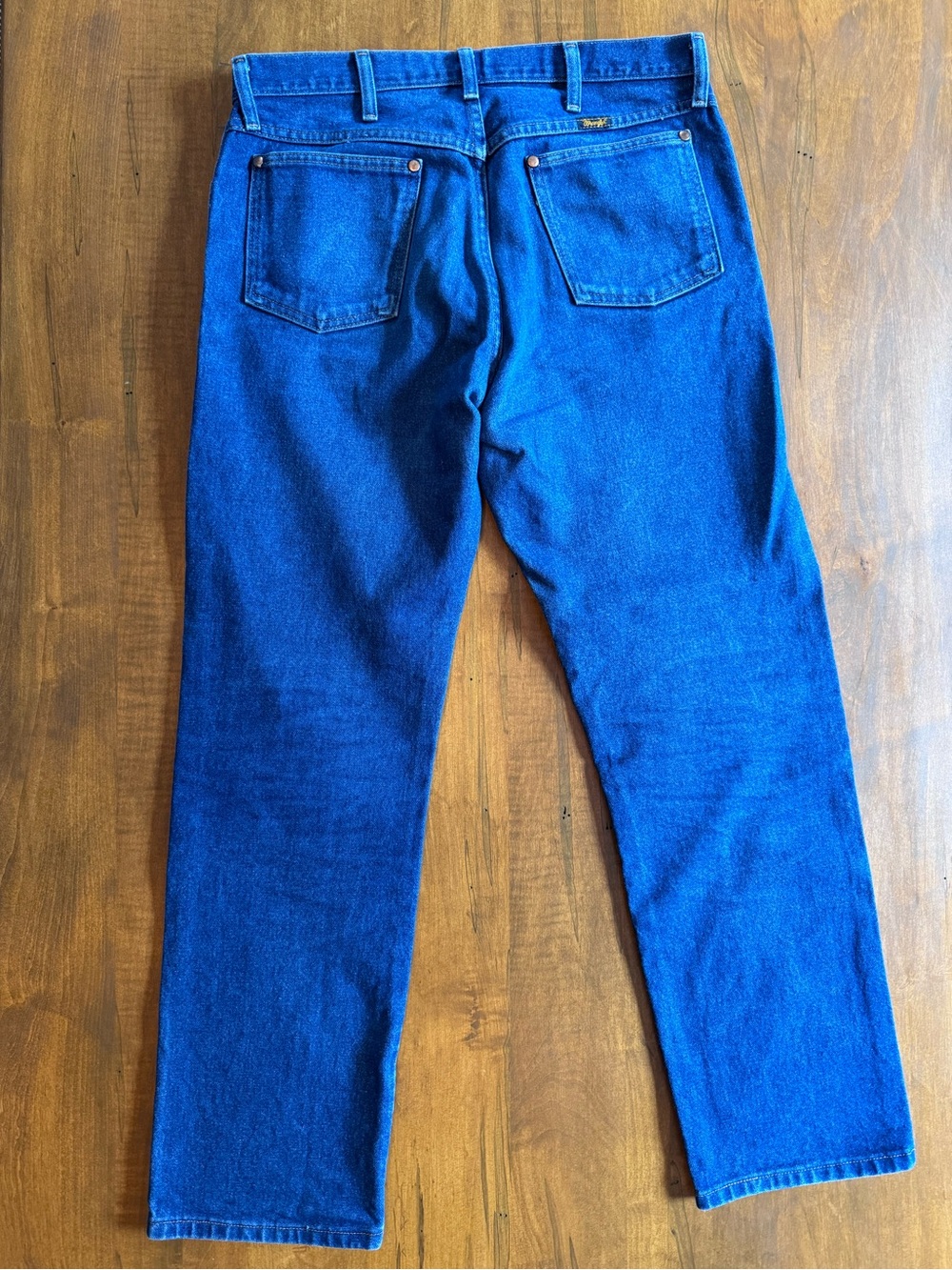 Wrangler 13MWZ Cowboy Cut Jeans - 33Wx31L Fits 32Wx29.5L - Picture 4 of 7